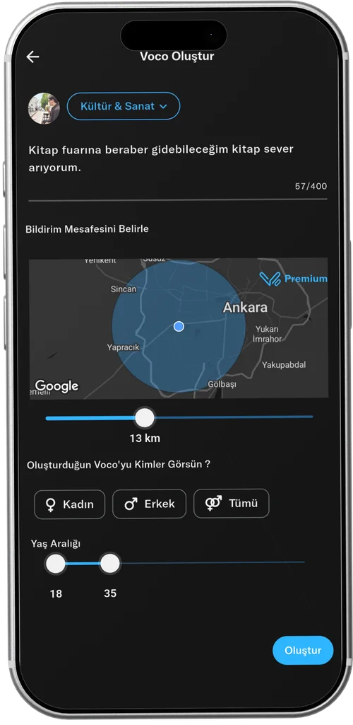 Voco Oluştur